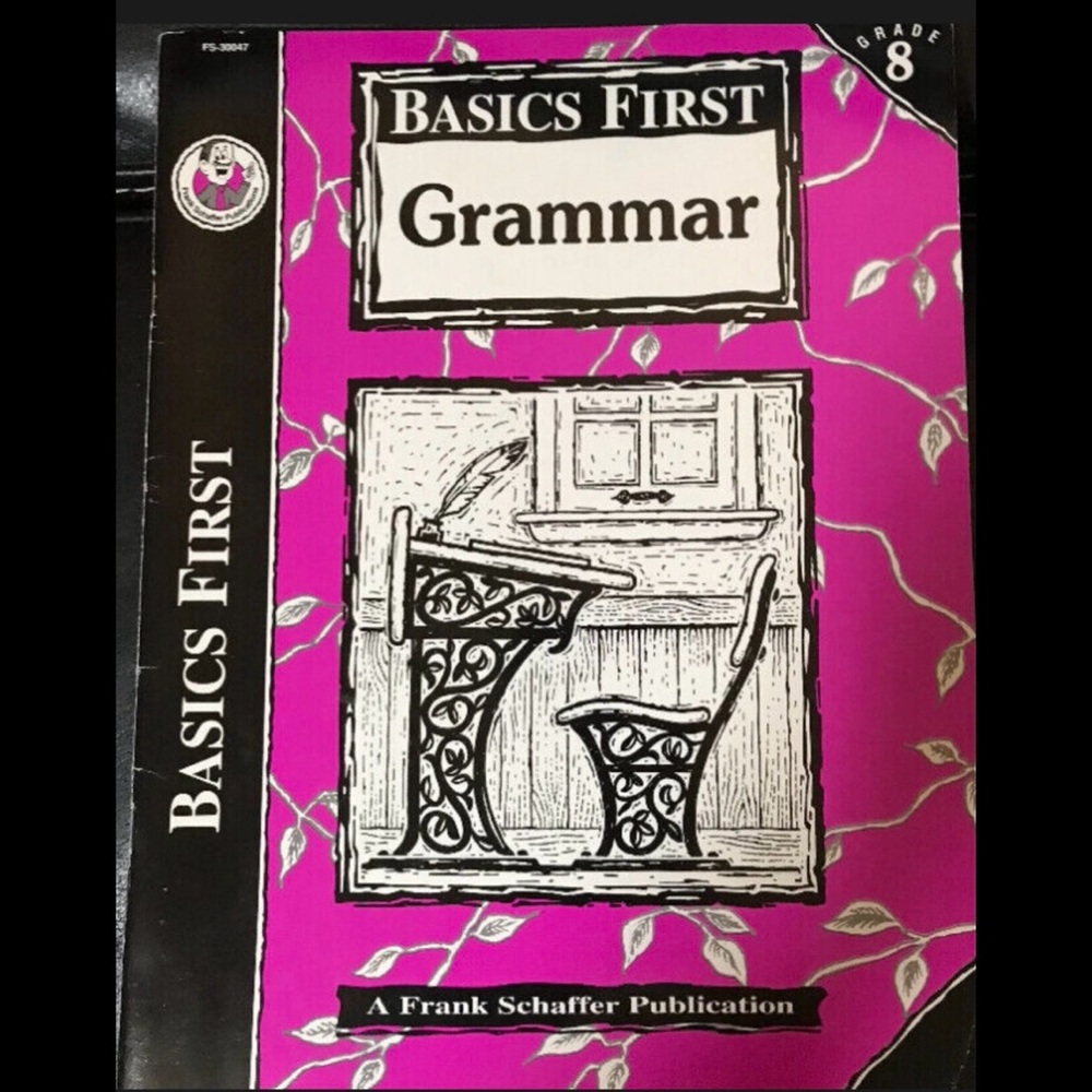 Grade 8 Basic First GRAMMAR workbook